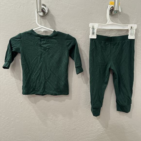 Milkmaid Goods Emerald Green Pajamas - Picture 5 of 6
